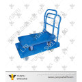 Platform warehouse trolley cart